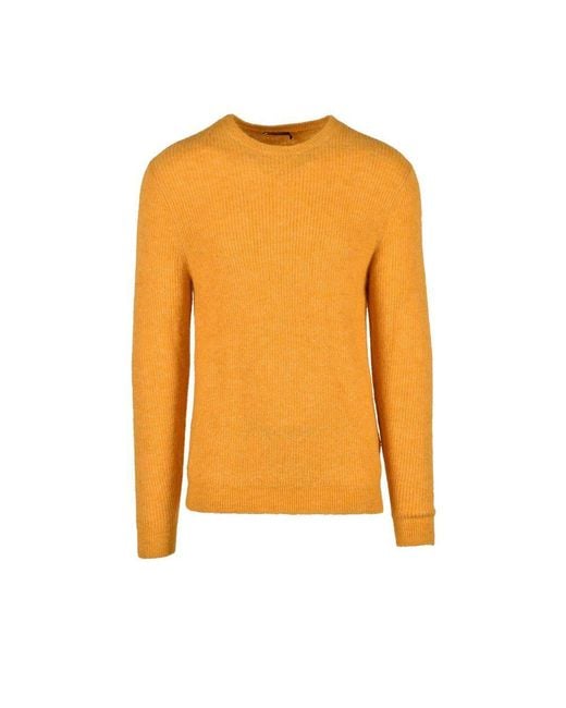 Antony Morato Orange Bicolor Polyamide Sweatshirt for men