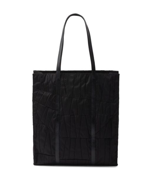 Prada Black Large Re-Nylon Tote Bag