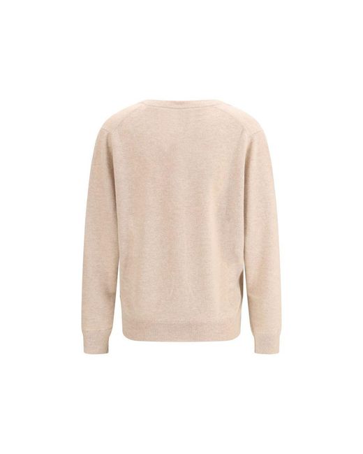 Allude Natural Cashmere Cardigan