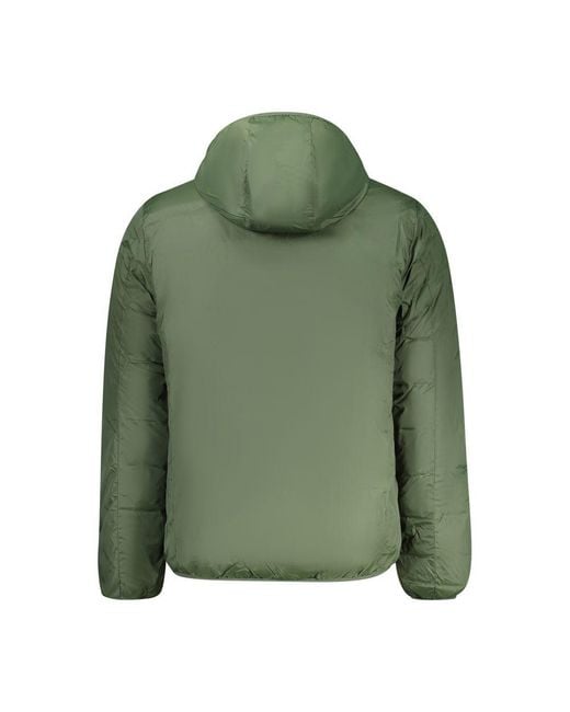 Norway 1963 Green Polyester Reversible Jacket for men