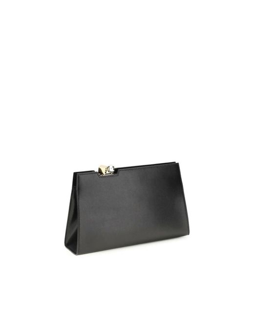 Jacquemus Black Calf Leather Bos Taurus Shoulder Bag