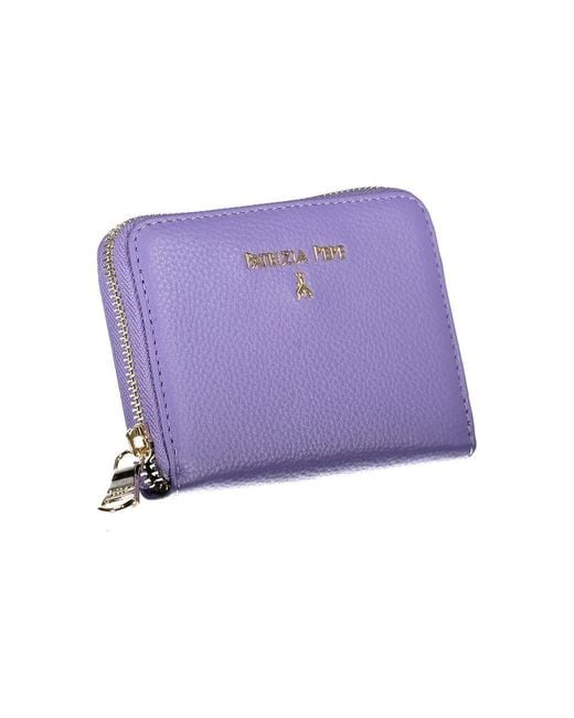 Patrizia Pepe Purple Poliuretano Wallet