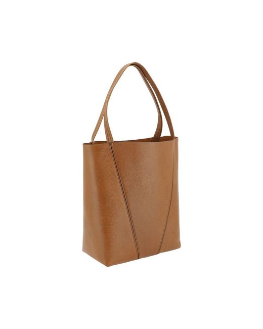 Chloé Brown Spin Shoulder Bag