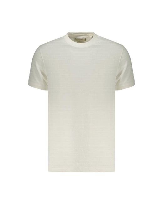 Guess White Bianco Cotton Men's T for men