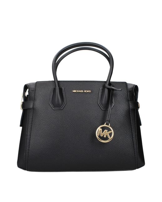 Michael Kors Black Leather Handbag