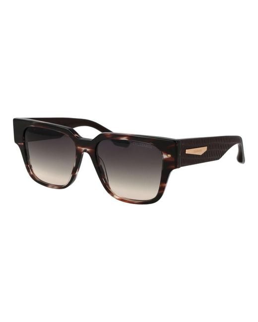 Trussardi Black Acetate Sunglasses
