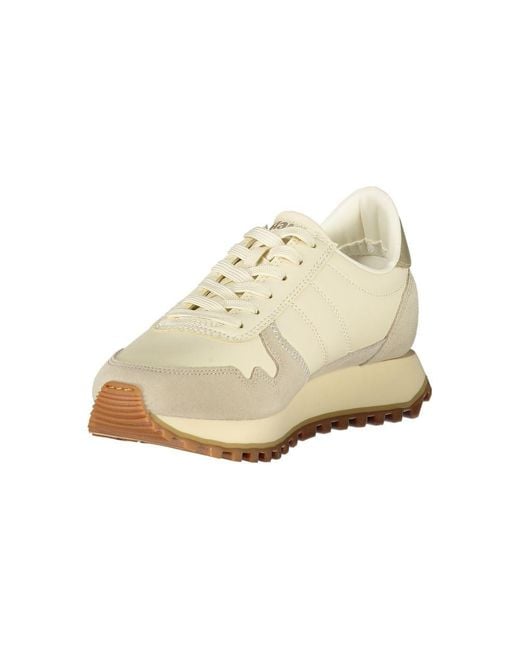 Blauer Natural Beige Leather Sneaker