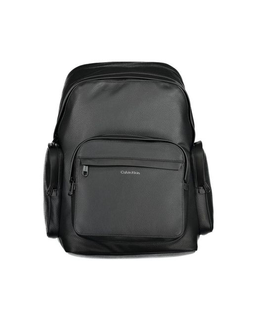 Calvin Klein Black Polyester Backpack for men