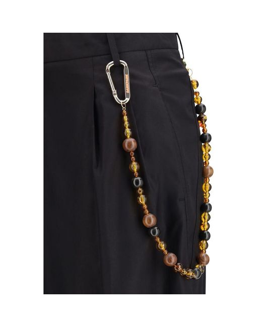 DARKPARK Black Cotton Casual Pants