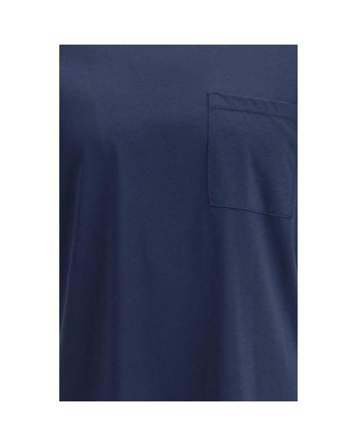 Cruna Blue Cotton T for men
