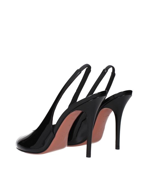 AMINA MUADDI Black Kristina Sandals Donna Vernice