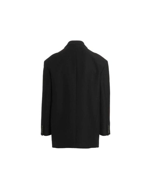 Valentino Garavani Black Silk Blazer for men