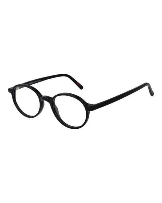 Andy Wolf Black Acetate Glasses (frames)