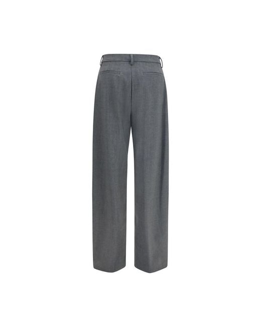 THE LATEST Gray Polyester Dress Pants
