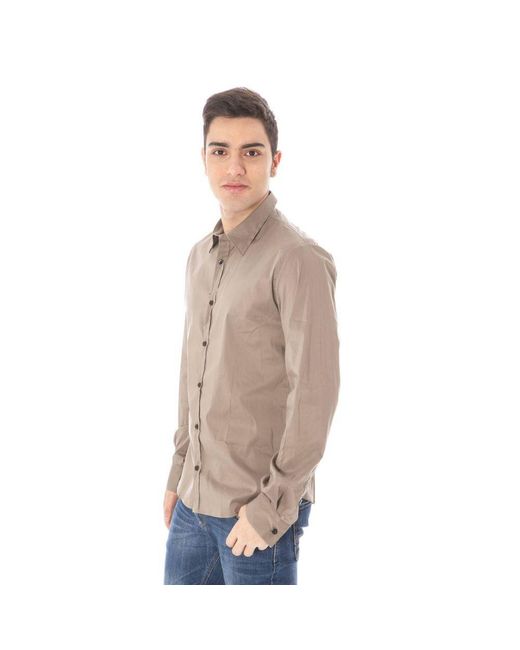 CoSTUME NATIONAL Natural Cotton Shirt for men