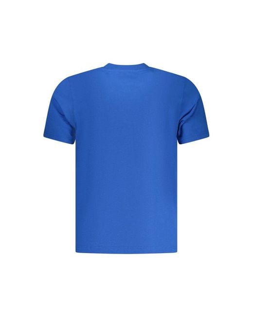 North Sails Blue Cotton Men T for men