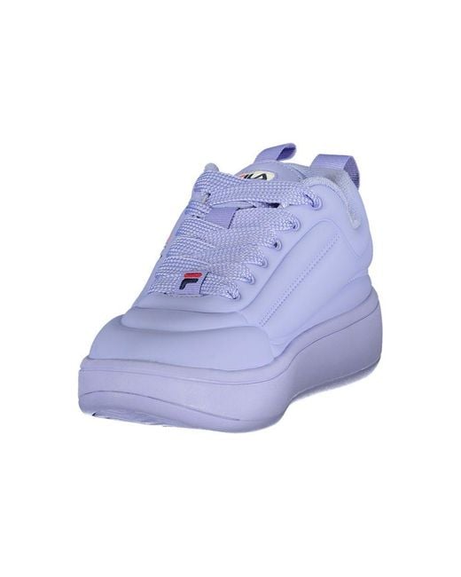 Fila Blue Azzurro Polyester Sneaker