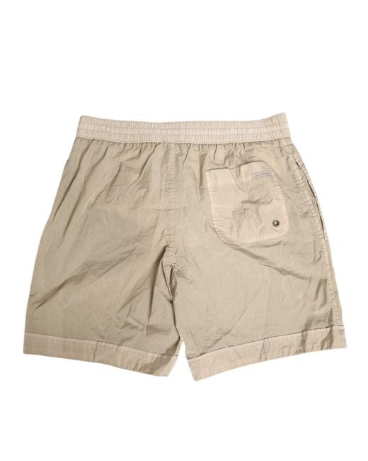 Dolce & Gabbana Natural Nylon Beachwear Boxer Short Swimwear for men