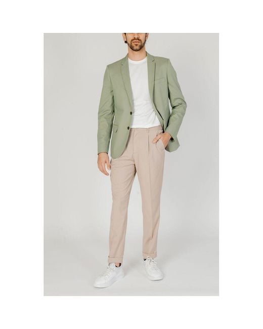Antony Morato Green Cotton Suit for men