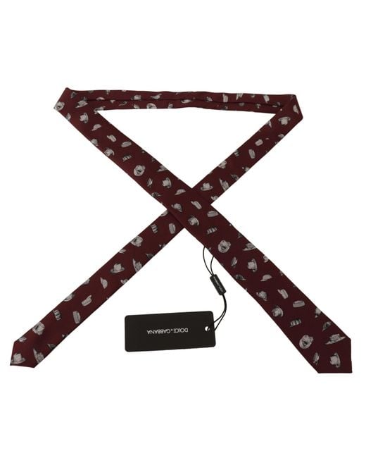 Dolce & Gabbana Multicolor Elegance Silk Tie for men