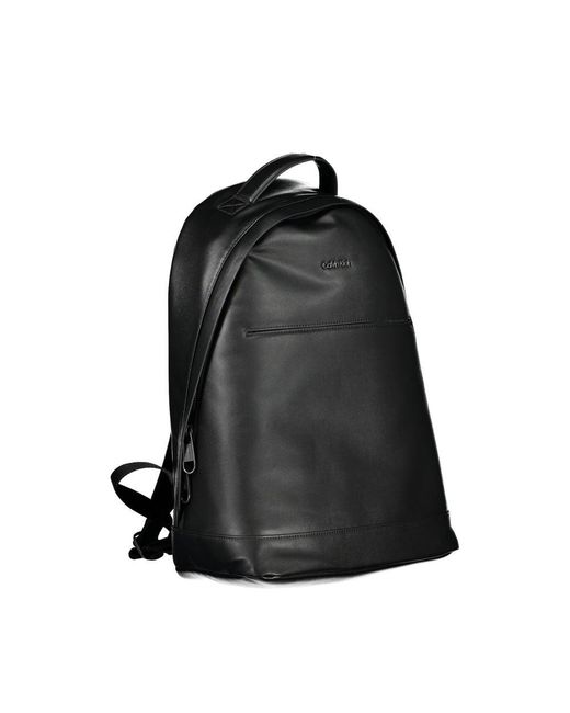 Calvin Klein Black Chic Urban Backpack With Sleek Functionality for men