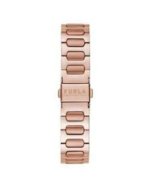 Furla Essential Stainless Steel Watch in Rose Gold | MYER