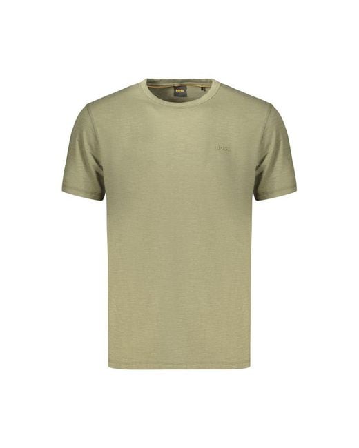 Boss Green Cotton Men's T for men