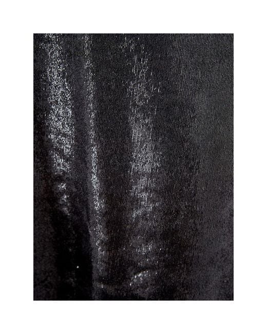 Lardini Black Elegant Polyester Dres