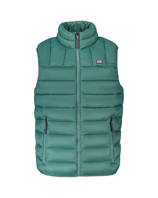 Norway 1963 Green Polyamide Jacket for men
