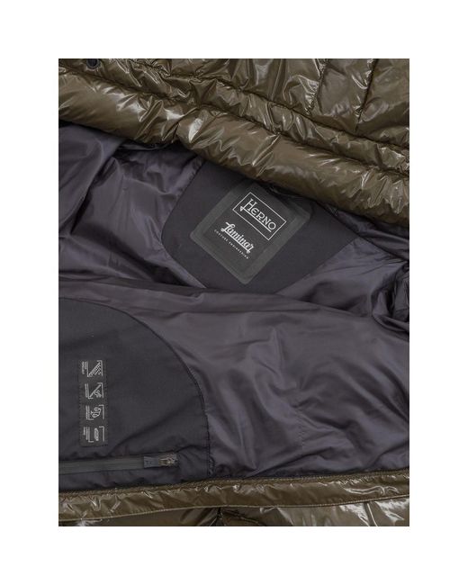 Herno Green Polyamide Jackets & Coat