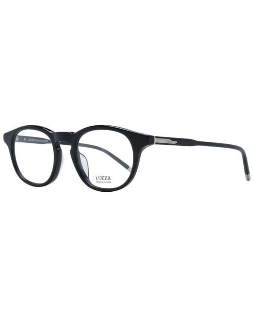 Lozza Black Acetate & Plastic Glasses (frames) for men
