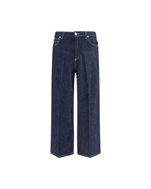 Cruna Blue Cotton Jeans Denim