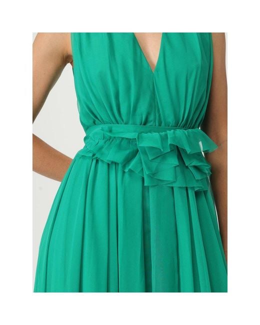 Liu Jo Green Polyester Casual Dress