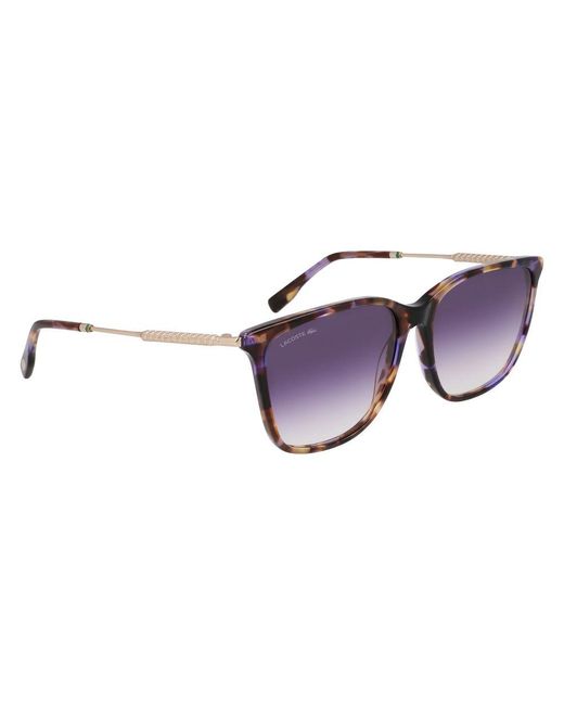 Lacoste Purple Acetate Sunglasses