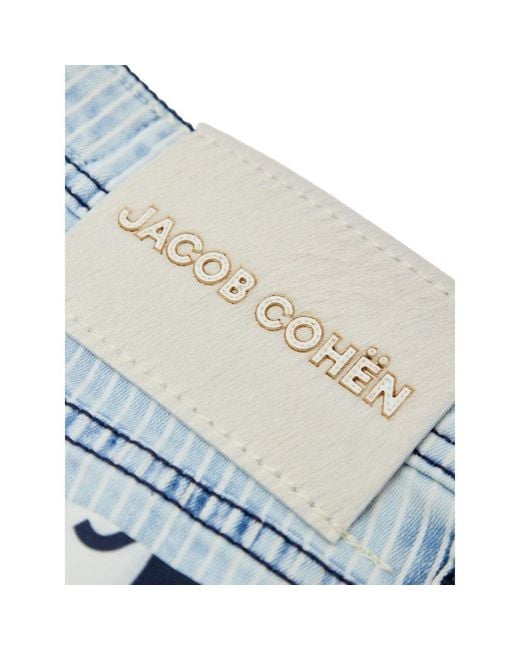Jacob Cohen Blue Slim Fit Jeans for men