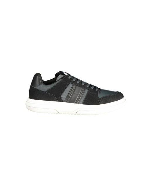Tommy Hilfiger Black Polyester Sneaker for men