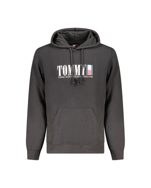Tommy Hilfiger Gray Jeans Worldwide Hoodie for men