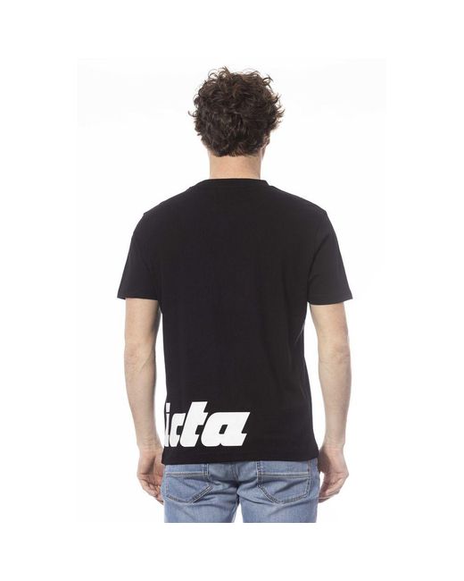 INVICTA WATCH Black Cotton T-Shirt for men