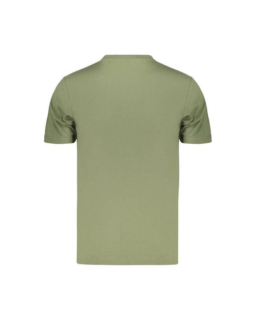 Refrigiwear Green Verde Cotton Men T for men
