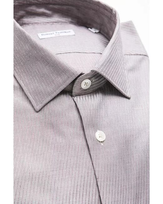 Robert Friedman Natural Cotton Shirt for men