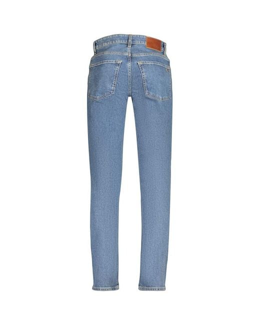 Boss Blue Cotton Men's Jeans for men