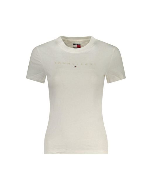 Tommy Hilfiger Natural Cotton T-Shirt