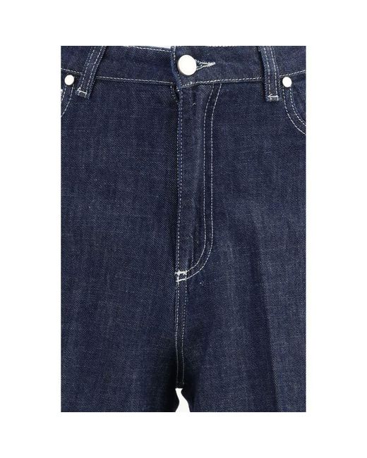 Cruna Blue Cotton Jeans Denim