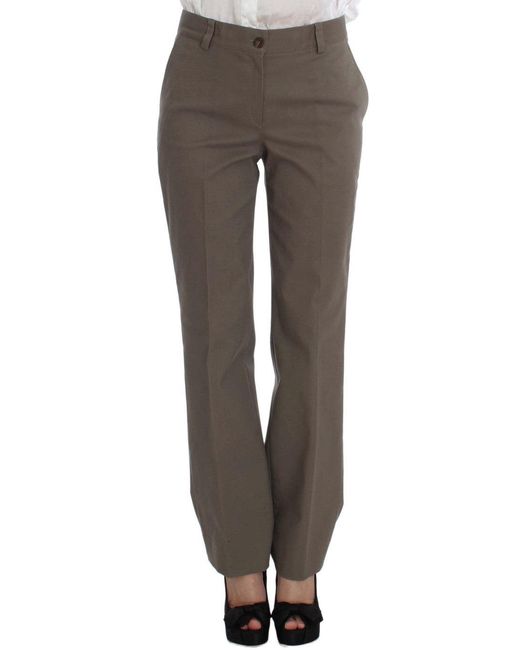Bencivenga Black Wool-Cotton Suit Set Chic Elegance