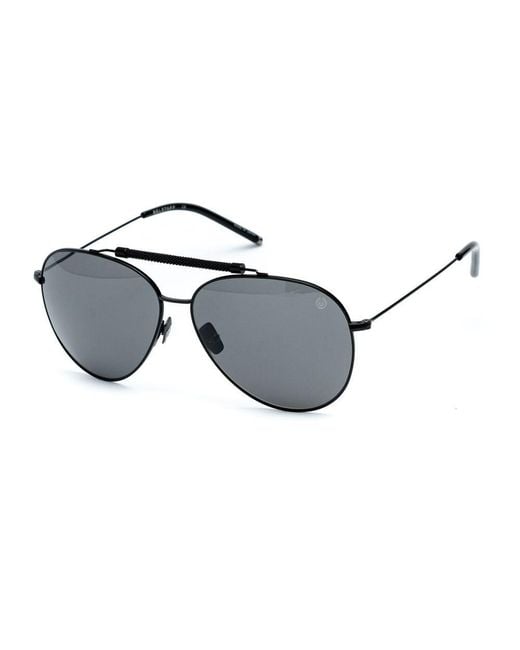 Belstaff Metallic Titanium Sunglasses for men