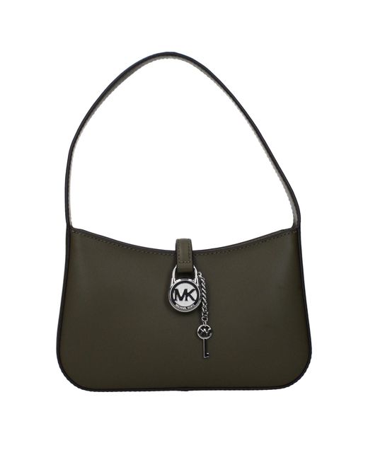 Michael Kors Black Lyra Handbag/ Leather