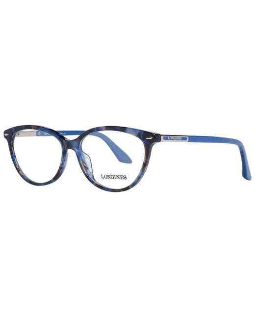 Longines Blue Plastic Glasses (Frames)