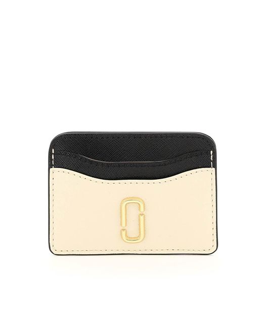Marc Jacobs THE Marc Jacobs Twotone Leather Card Holder Lyst