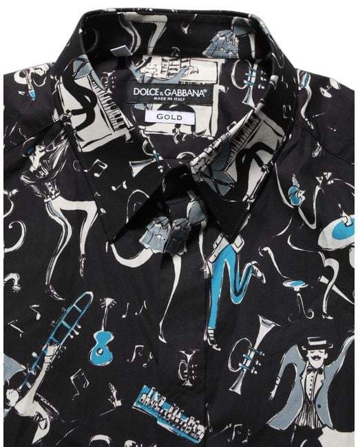 Dolce & Gabbana Black Casual Shirts for men