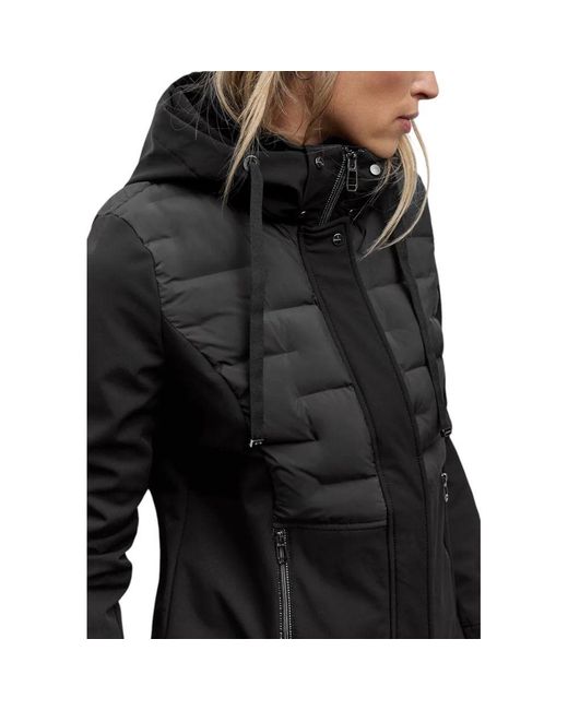 Street One Black Polyester Coat